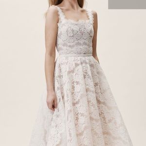 BHLDN Bronx & Banco Britney wedding dress.